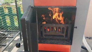 Подогрев бассейна твердотопливным котлом