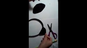 Ободок кошачьи ушки своими руками за 5 минут!\Быстро, легко и красиво\ Сашка DIY