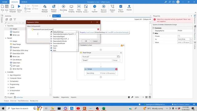 UiPath Tutorial | Conversion of Datatable To Json Format смотреть онлайн