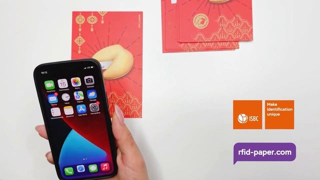 Интерактивная игра "Печенька с предсказанием". ISBC RFID Paper смотреть онлайн