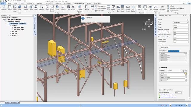 E3D - Cabling System ( Cable way ) смотреть онлайн