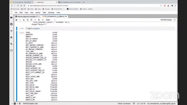 An Introduction to query data using SQL with GPUs in Python смотреть онлайн