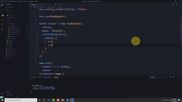 বাংলায় Vue js শিখুন | Scroll Behavior (Part: 49) смотреть онлайн