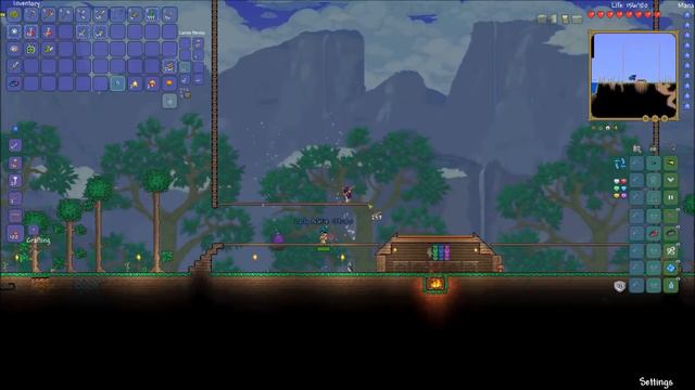 Terraria 1.3 Expert Mode Co-op 13 - why did we go to hell? смотреть онлайн