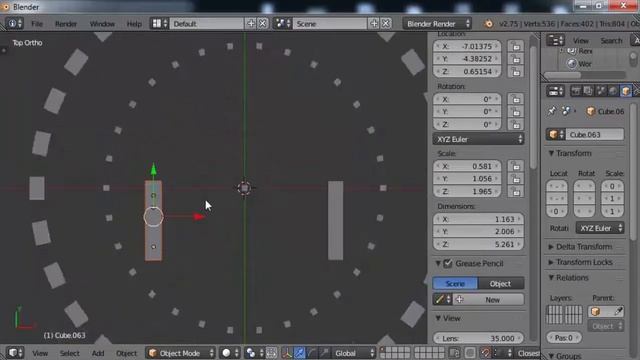 Моделирование Стоунхенджа в Blender 3D смотреть онлайн
