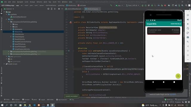 GST Billing App In Android With Source Code | Source Code & Projects смотреть онлайн