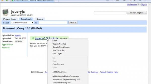 how download jquery 2