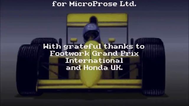Formula One Grand Prix/World Circuit - Intro and Credits Themes (Roland MT-32) PC MS-DOS Game 1992 смотреть онлайн