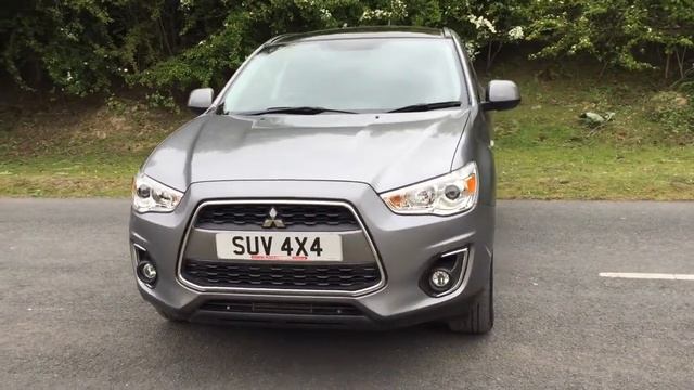 2014 14 MITSUBISHI ASX 1.8 DI-D 4 5d 114 BHP 4WD SAT NAV PANORAMIC SUNROOF LEATHER смотреть онлайн