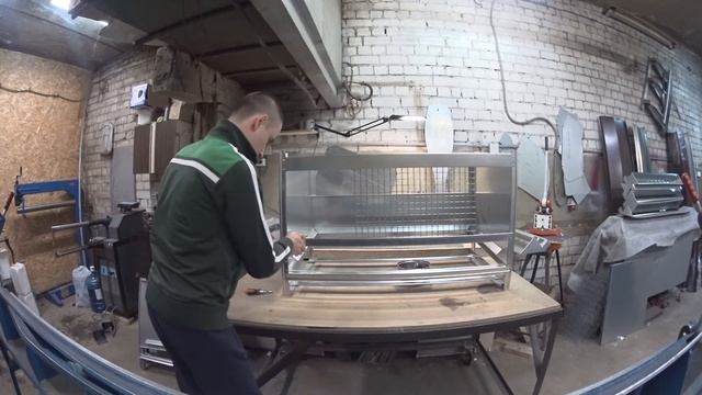 Клетка для кур несушек, металлическая, пошаговая сборка. смотреть онлайн