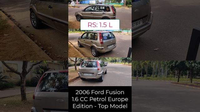 2006 Ford Fusion 1.6 CC Petrol Europe Edition - Top Model For Sale. #cardeals #usedcars #carforsal смотреть онлайн