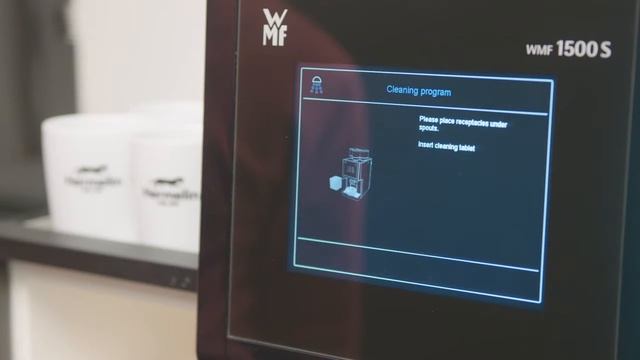 WMF 1500 S Dynamic Milk coffee machine смотреть онлайн