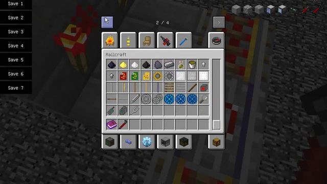 Обзор мода Rail Craft ( часть 1 ) for minecraft 1.5.1 1.5.2 смотреть онлайн