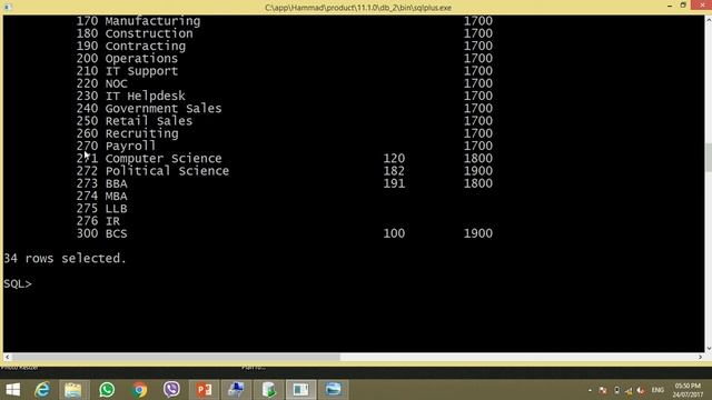 Oracle Lecture 7 смотреть онлайн