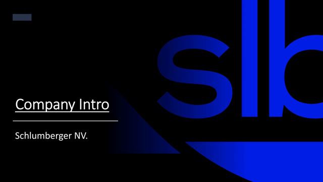 Company Intro Into Schlumberger NV смотреть онлайн