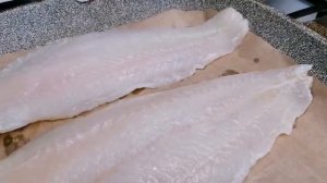 ПП- на сковороде белая рыба дори