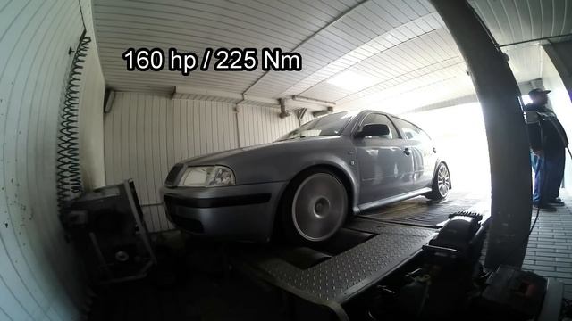 GoPro3+: Skoda Octavia 1.8T AGU dyno test смотреть онлайн