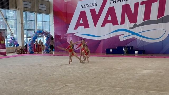 Ликино первое групповое выступление по художественной гимнастике. смотреть онлайн