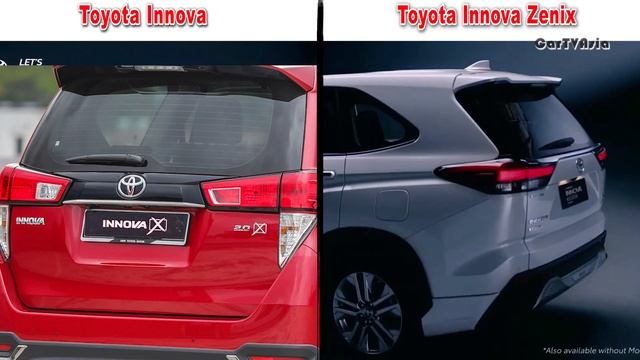 2023 Toyota Innova Zenix Vs 2022 Toyota Innova