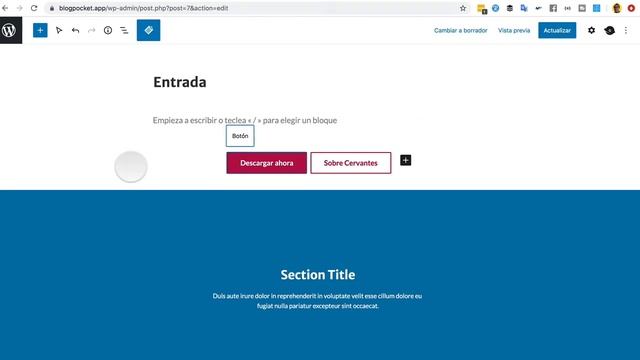 Cómo crear ,sin código, patrones de bloques de Gutenberg смотреть онлайн