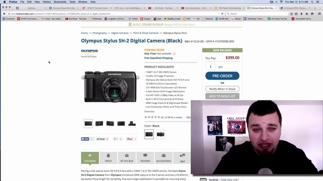 Olympus Stylus SH 2 Preview-Don't Count Out Small Cameras! смотреть онлайн