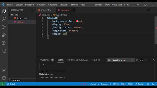 @extend in sass смотреть онлайн