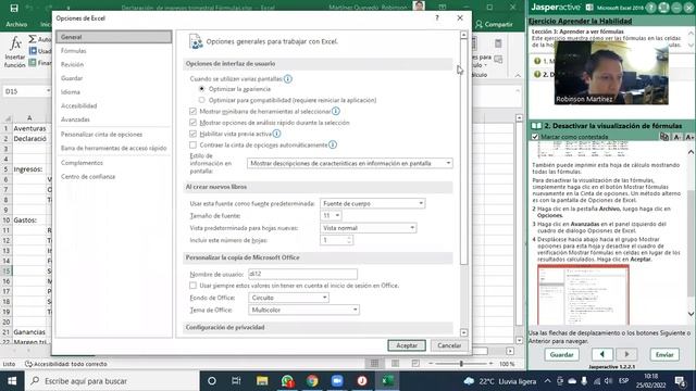 Lección 3.10 - Excel 2016 Core - Certificación MOS - Jasperactive смотреть онлайн