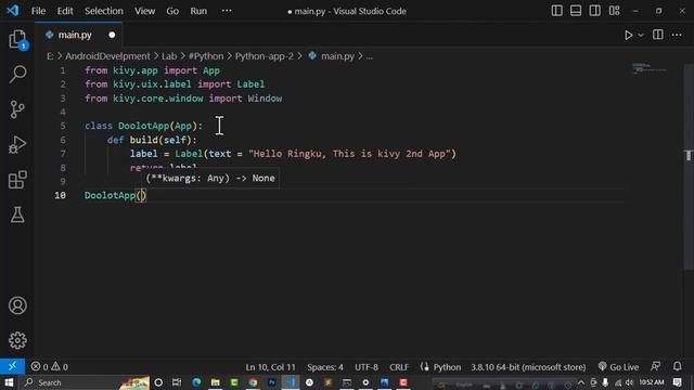 Add style with Kivy | Python kivy app development | python for android | Bangla | part - 3 смотреть онлайн