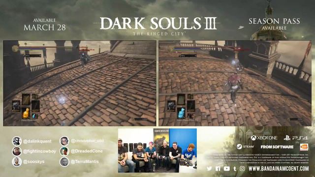 Dark Souls III: The Ringed City DLC Livestream | PS4, X1, Steam смотреть онлайн