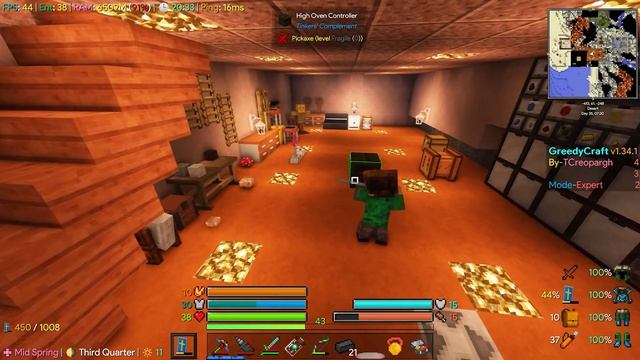 Greedy Craft П12 Tinker Compliment High Oven смотреть онлайн