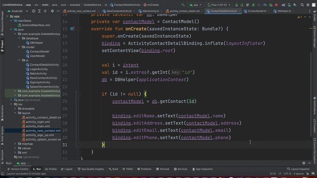 ANDROID com KOTLIN 2023 - #53 - App Lista Telefónica - Detalhes Contacto - Update e Delete смотреть онлайн