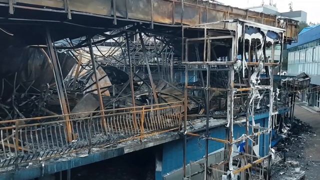 АДЛЕР | ПОСЛЕДСТВИЯ ЖУТКОГО ПОЖАРА | Сгорел рынок