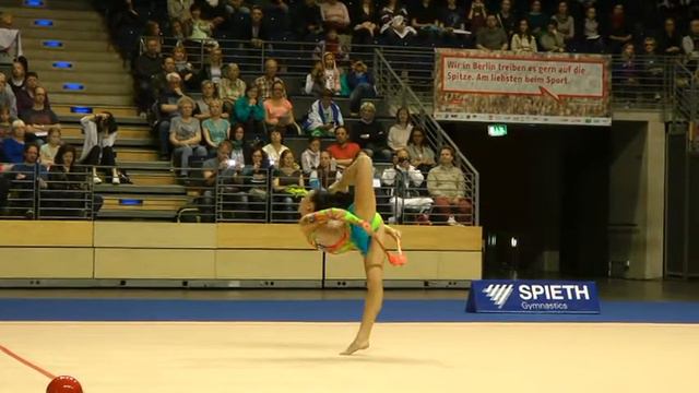 Berlin Masters 2015: Mehrkampf Keulen - Jana Berezko-Marggrander (GER) смотреть онлайн