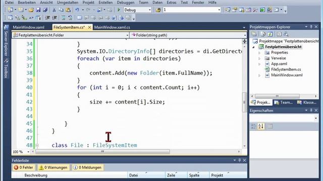 08B.1 Speicherplatznutzung darstellen; Composite-Pattern; Polymorphie смотреть онлайн