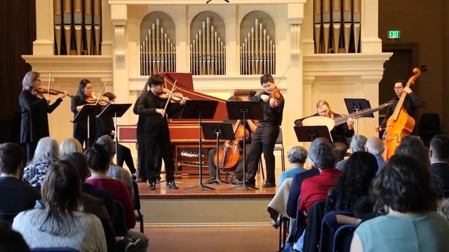 Bach Double Violin Concerto BWV 1043 D minor II. Largo ma non tanto (Gabriel Lee and Han Xie), BBB смотреть онлайн