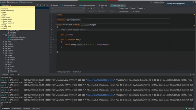 Professional way of structuring your project folders, files and codes in Yii2 смотреть онлайн
