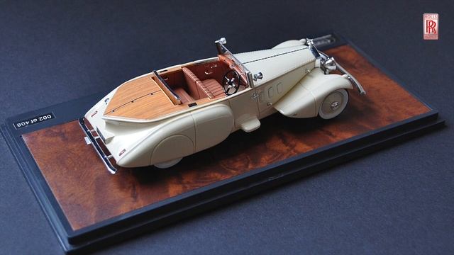 1930 Rolls-Royce Phantom II Barker Boattail HRH Maharaja of Rewa - Matrix 1:43 смотреть онлайн
