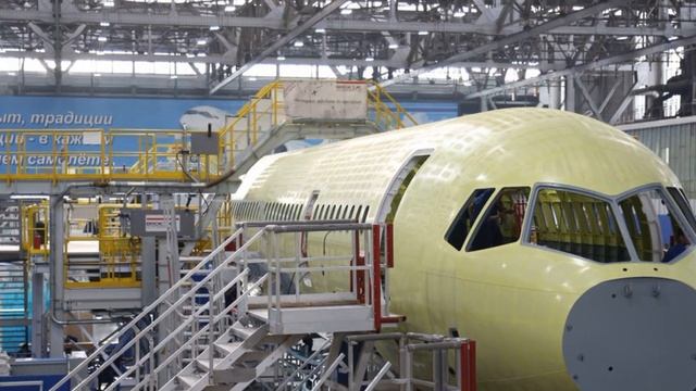 В Иркутске готовится первый лайнер МС-21 для будущих испытаний двигателей ПД-14 смотреть онлайн