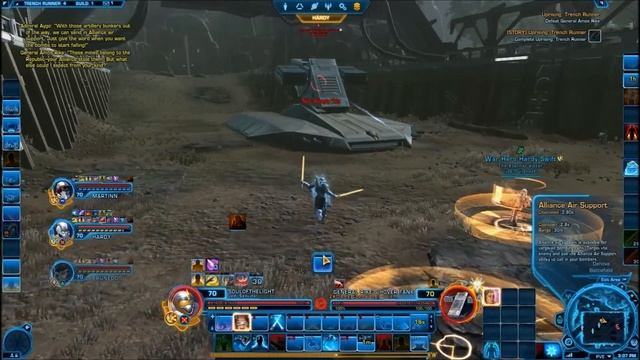 Swtor: Trench Runner Uprising Gameplay смотреть онлайн