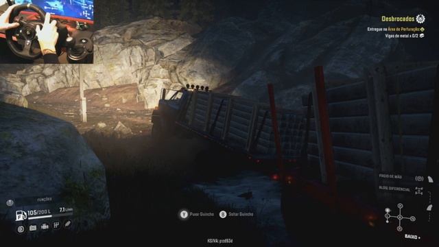 Desafiando O Limite: Chevrolet Kodiak C70 Conquista Atoleiros No SnowRunner Com Volante G920!