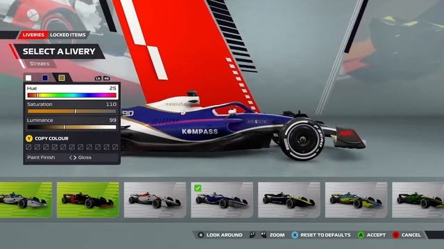 F1 22 Rothmans Williams Renault Livery Idea смотреть онлайн