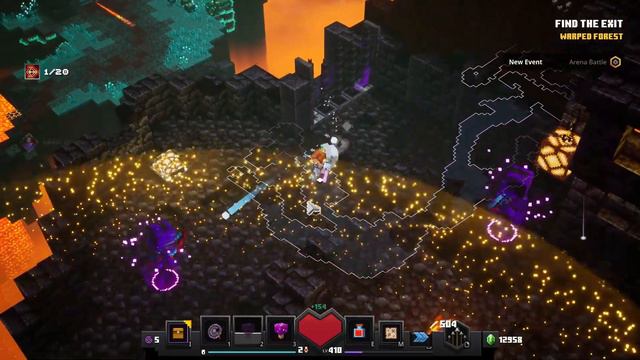 How to Unlock CRISMON FOREST Secret Level in Minecraft Dungeons Nether DLC? смотреть онлайн