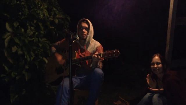 George Kornev - Оставь меня здесь (19.07.2014 с.Целинное, квартирник "философия похмелья"). смотреть онлайн