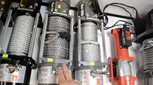 лебедки electric winch различия