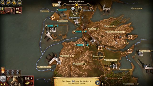 A Game Of Thrones: The Board Game - Tutorial: Defend the Coast смотреть онлайн