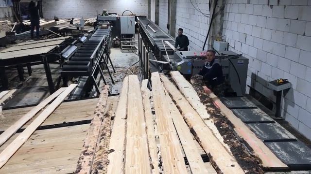 Лесопильная линия KRAFTER. Кировская область смотреть онлайн