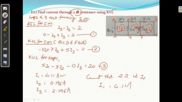 Network Analysis |  Super Node and Super Mesh, Numericals |  Unit 1-10