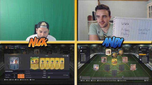 LEGEND SQUAD BUILDER SHOWDOWN vs AJ3FIFA!!! LEGEND KLUIVERT DISCARD! FIFA 15 смотреть онлайн