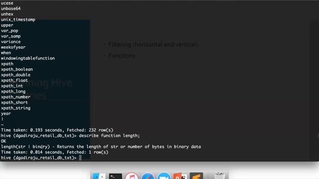 06 Spark SQL - Functions - Getting Started смотреть онлайн