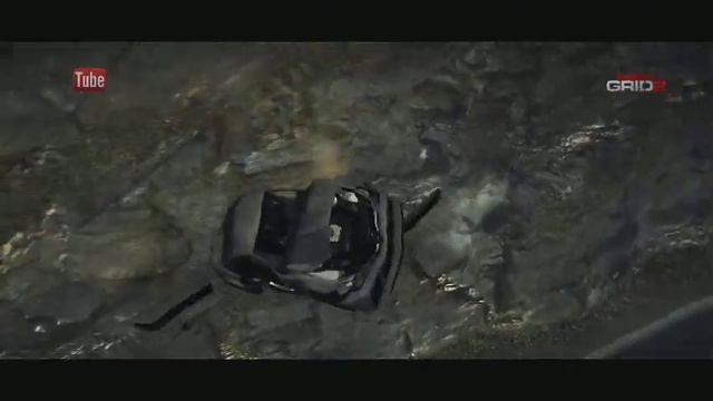 GRID 2 EXTREME CRASH MERCEDES SLS AMG GT3 смотреть онлайн